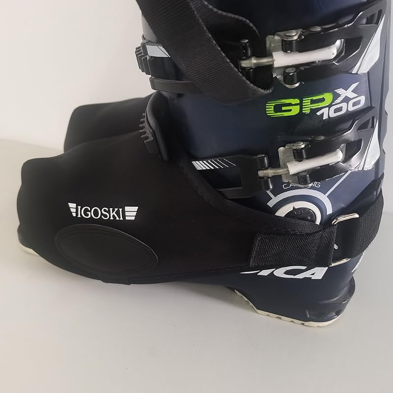 IGOSKI SKI Boot & Shoe Covers Water Resistant and Washable Ski Boot Covers Keep Dry and Warm - Image 4